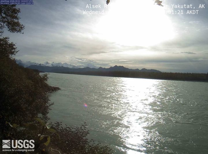 Alsek River at Dry Bay near Yakutat