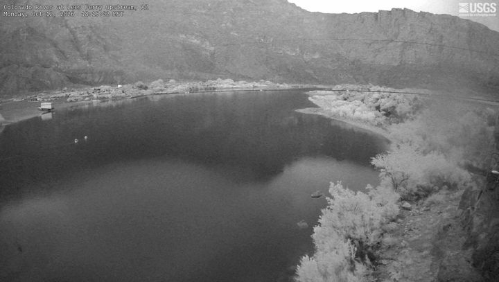 Colorado River at Lees Ferry Upstream: the newest picture from the USGS camera