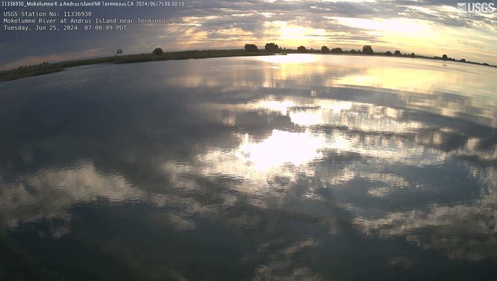 Mokelumne River at Andrus Island near Terminous Webcam view