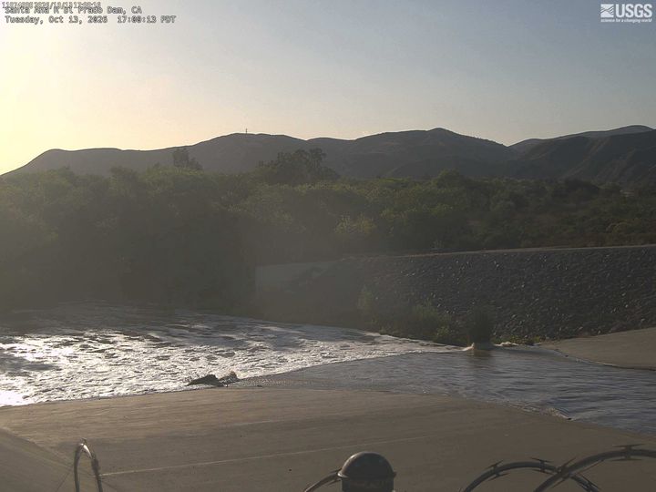 Santa Ana R bl Prado Dam