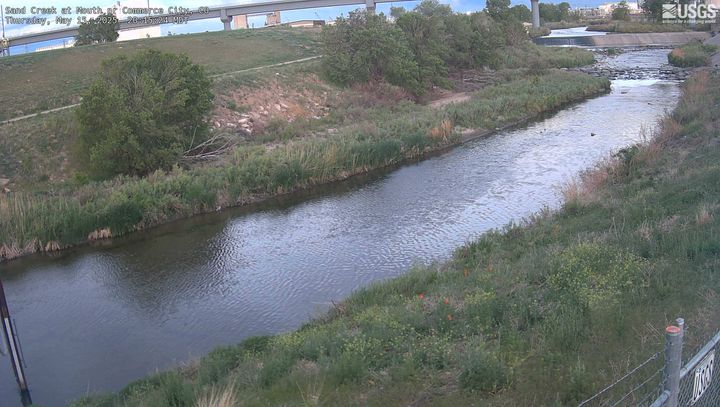Most recent image of Sand Creek at Mouth near Commerce City, CO