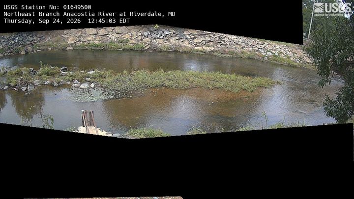 Northeast Branch Anacostia River at Riverdale