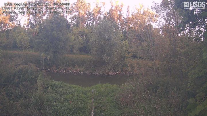 Lower River Rouge at Dearborn Webcam view