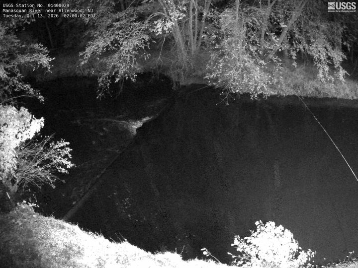 Manasquan River at Allenwood, NJ: the newest picture from the USGS camera