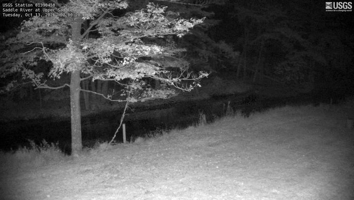 Saddle River at Upper Saddle River, NJ: the newest picture from the USGS camera