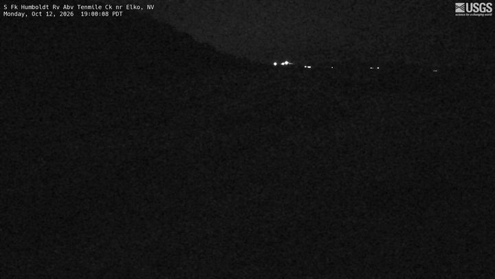 South Fork Humboldt River above Ten Mile Creek, NV: the newest picture from the USGS camera