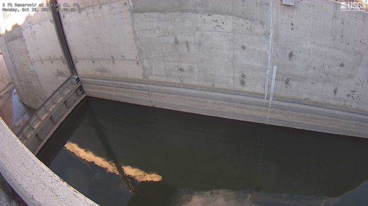 S Fk Reservoir at Spring Ck