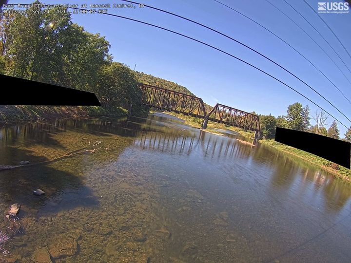 East Branch Delaware River at Hancock Control