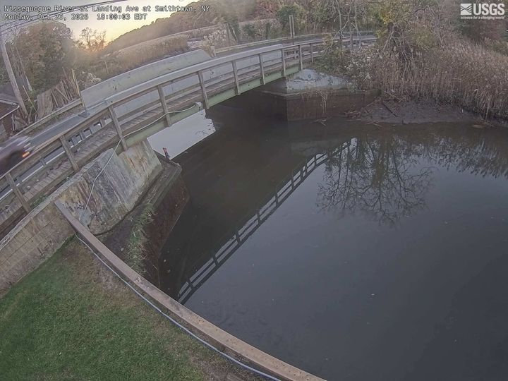Nissequogue River at Landing Ave at Smithtown