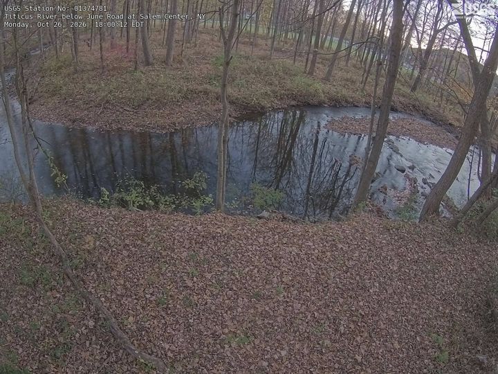 Titicus River below June Road at Salem Center