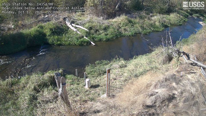 Bear Creek below Ashland Creek at Ashland