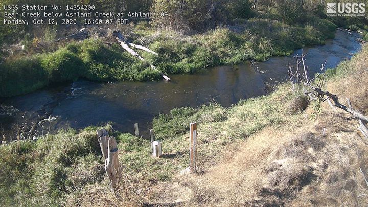 Bear Creek below Ashland Creek at Ashland
