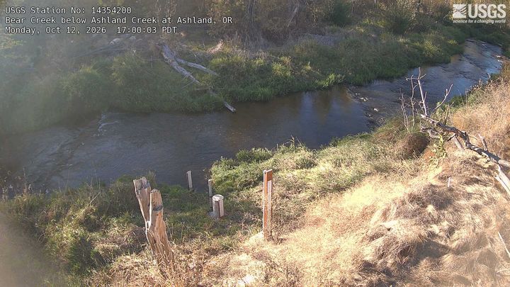 Bear Creek below Ashland Creek at Ashland