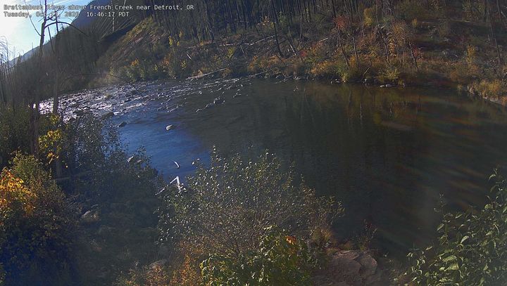Breitenbush River above French Creek near Detroit