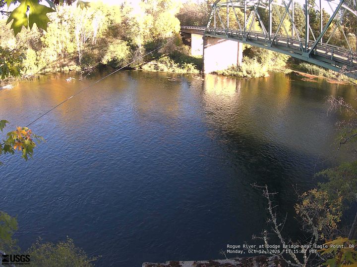 Rogue River at Dodge Bridge near Eagle Point