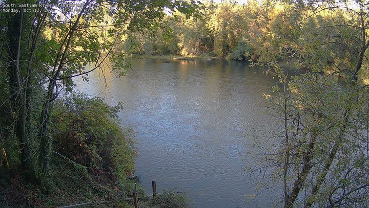 South Santiam River at Waterloo
