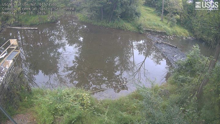 Codorus Creek at Spring Grove Webcam view