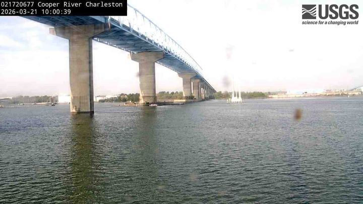 Cooper River at Filbin Creek at North Charleston Webcam view