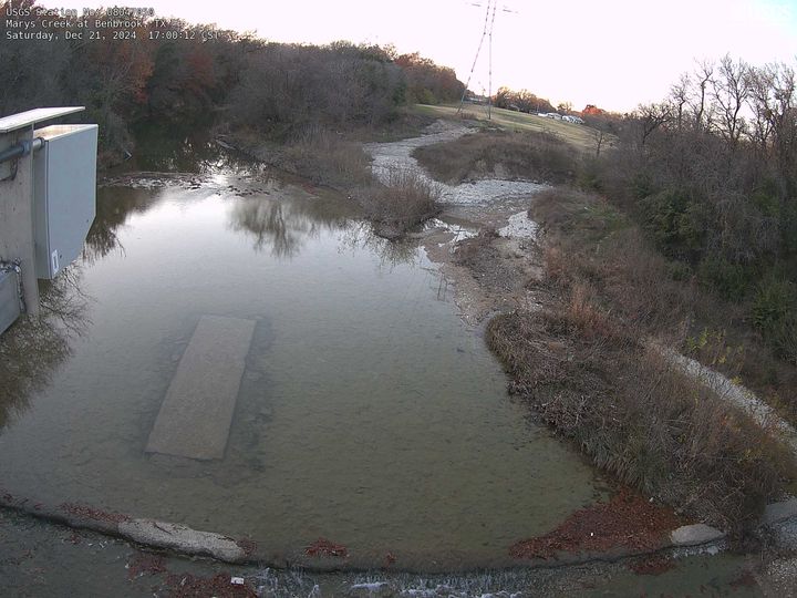 Current view from Marys Creek webcam