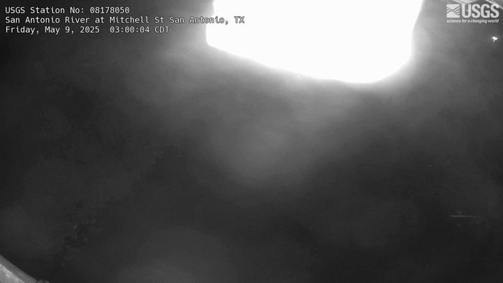 Current view from San Antonio River webcam