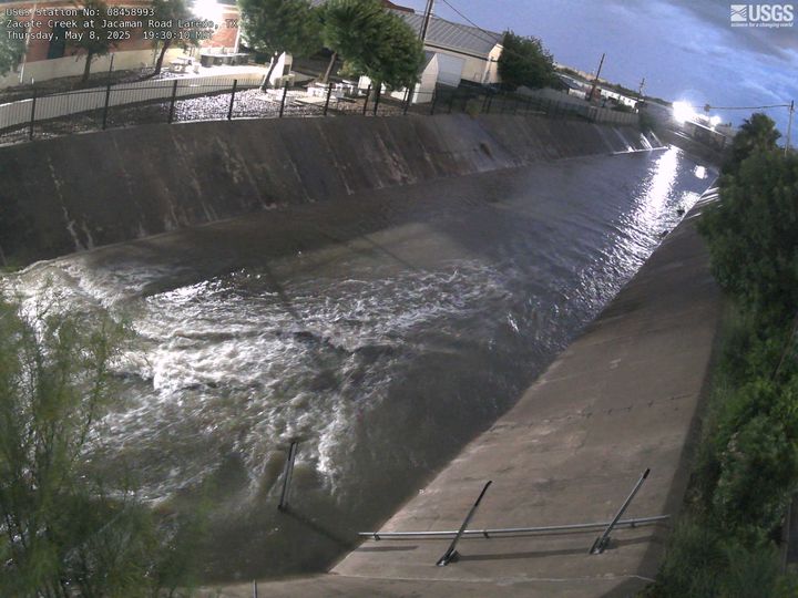 Current view from Zacate Creek webcam