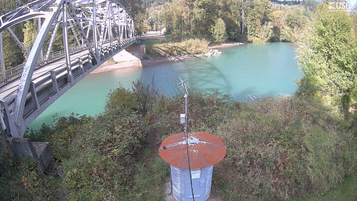 Cowlitz River at Randle Cross Channel