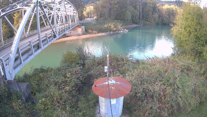 Cowlitz River at Randle Cross Channel