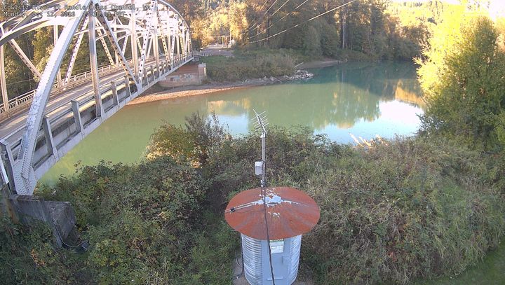 Cowlitz River at Randle Cross Channel