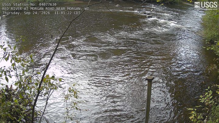 RED RIVER AT MORGAN ROAD NEAR MORGAN