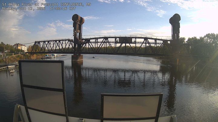 St Croix River at Prescott CONFLUENCE: the newest picture from the USGS camera