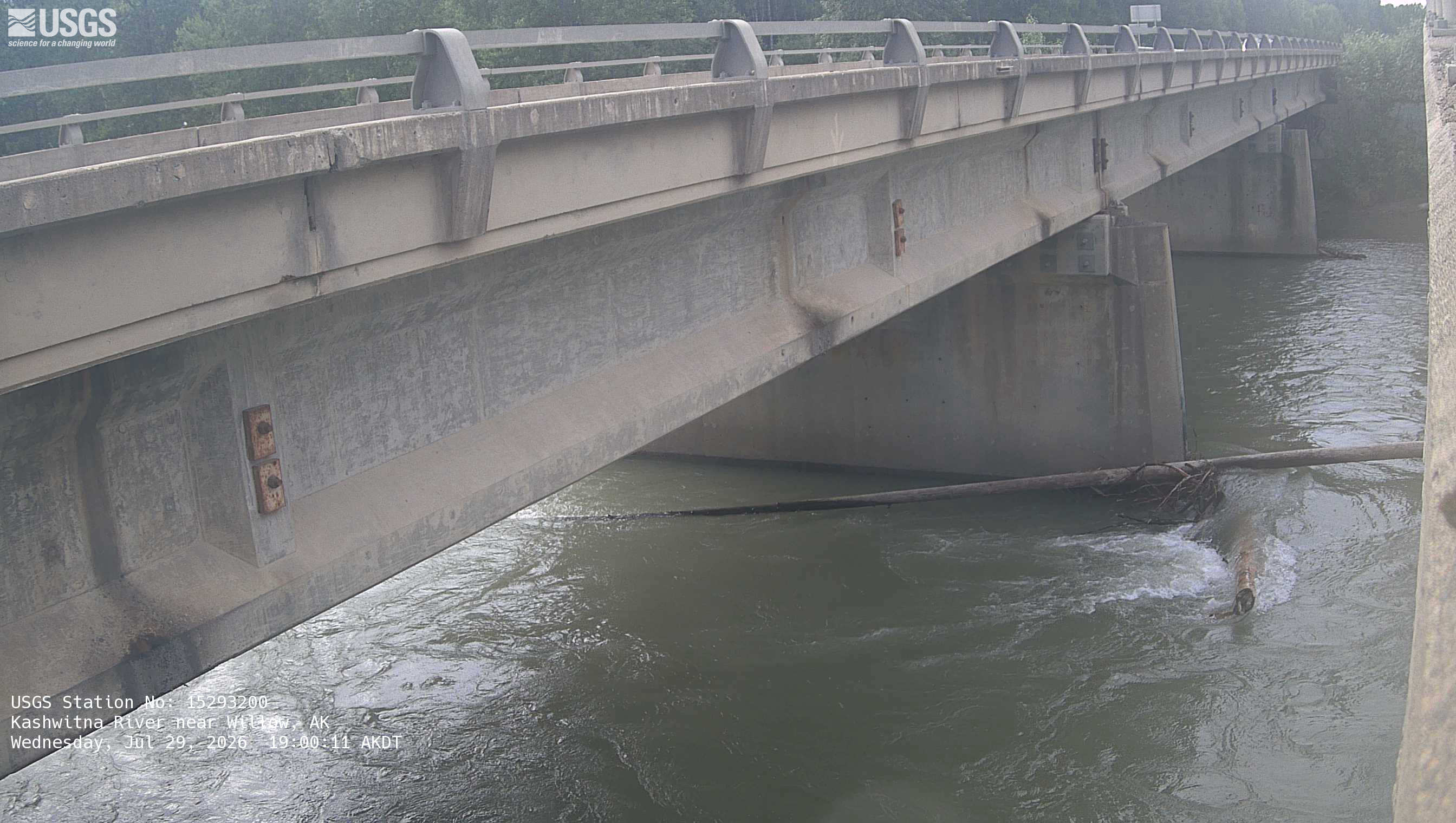 Most recent image at Kashwitna River near Willow
