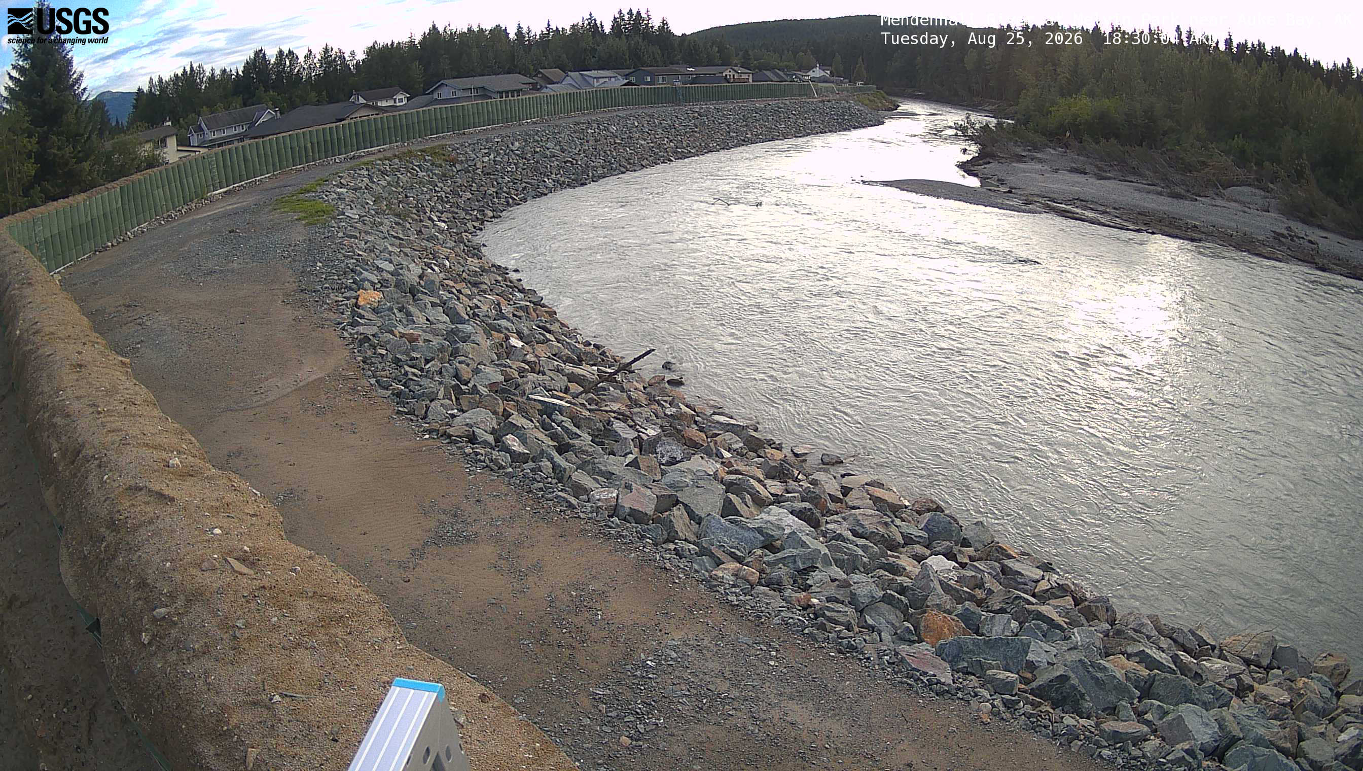 Most recent image at Mendenhall River at Melvin Park near Auke Bay