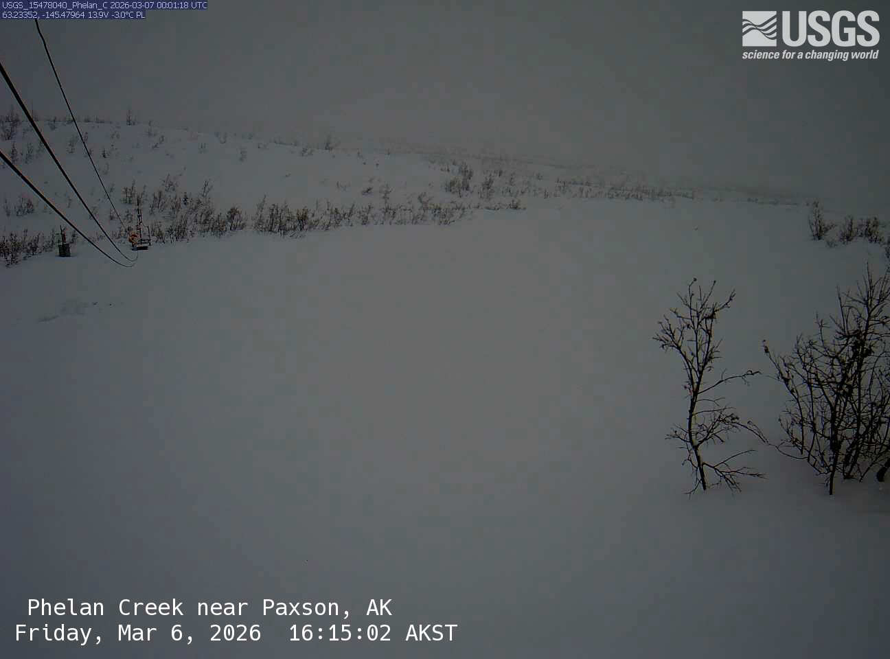 USGS HIVIS CAM Phelan Creek near Paxson