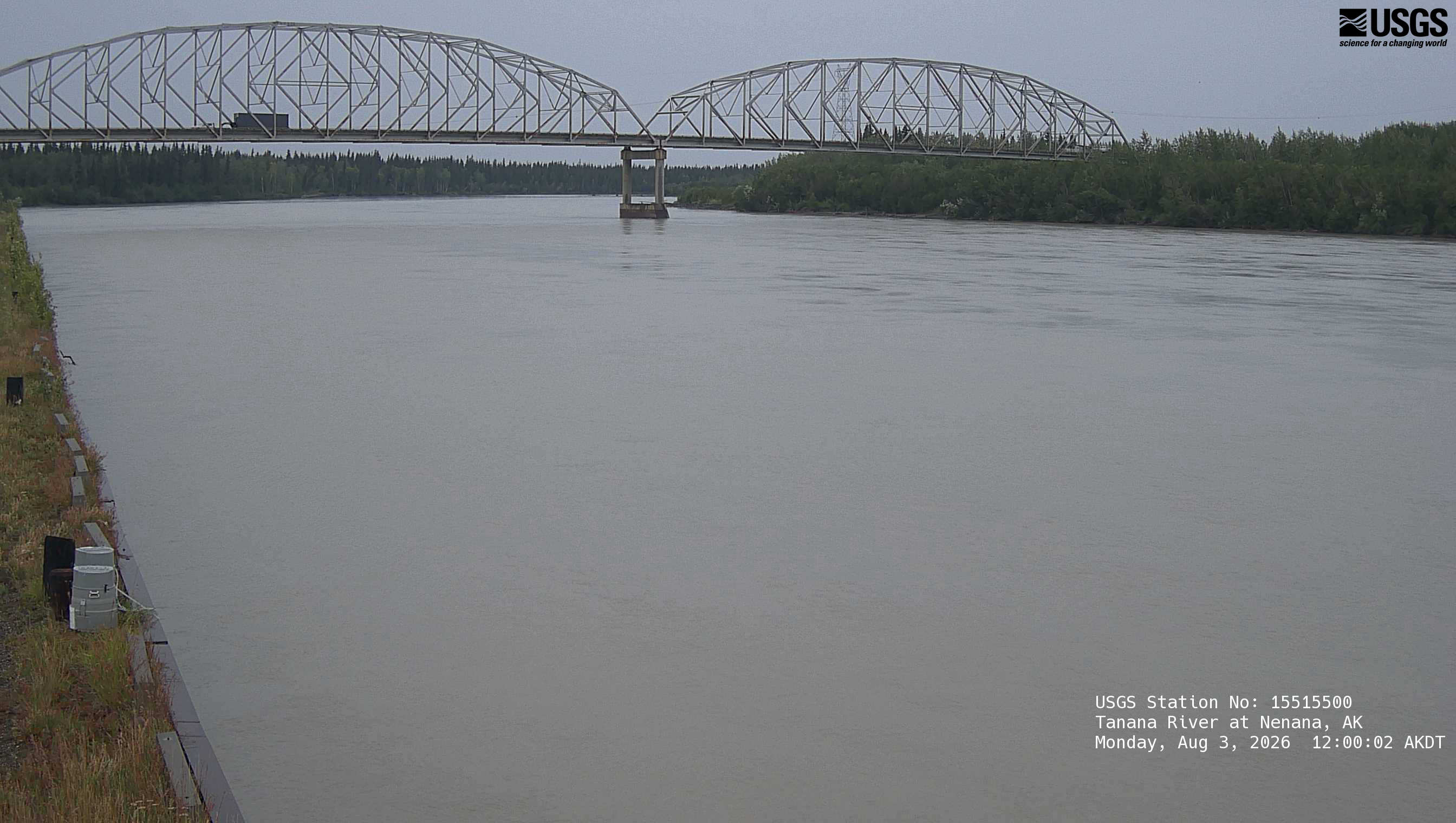 Most recent image at Tanana River at Nenana