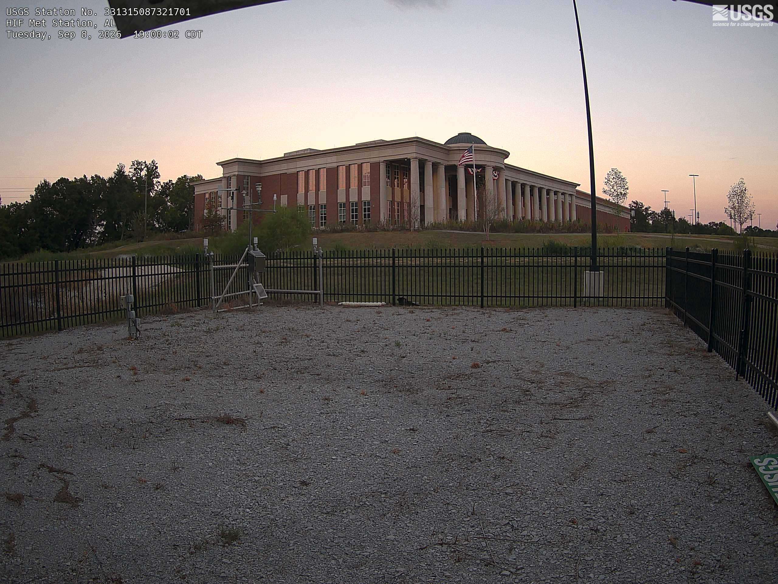 Most recent image at HIF Met Station