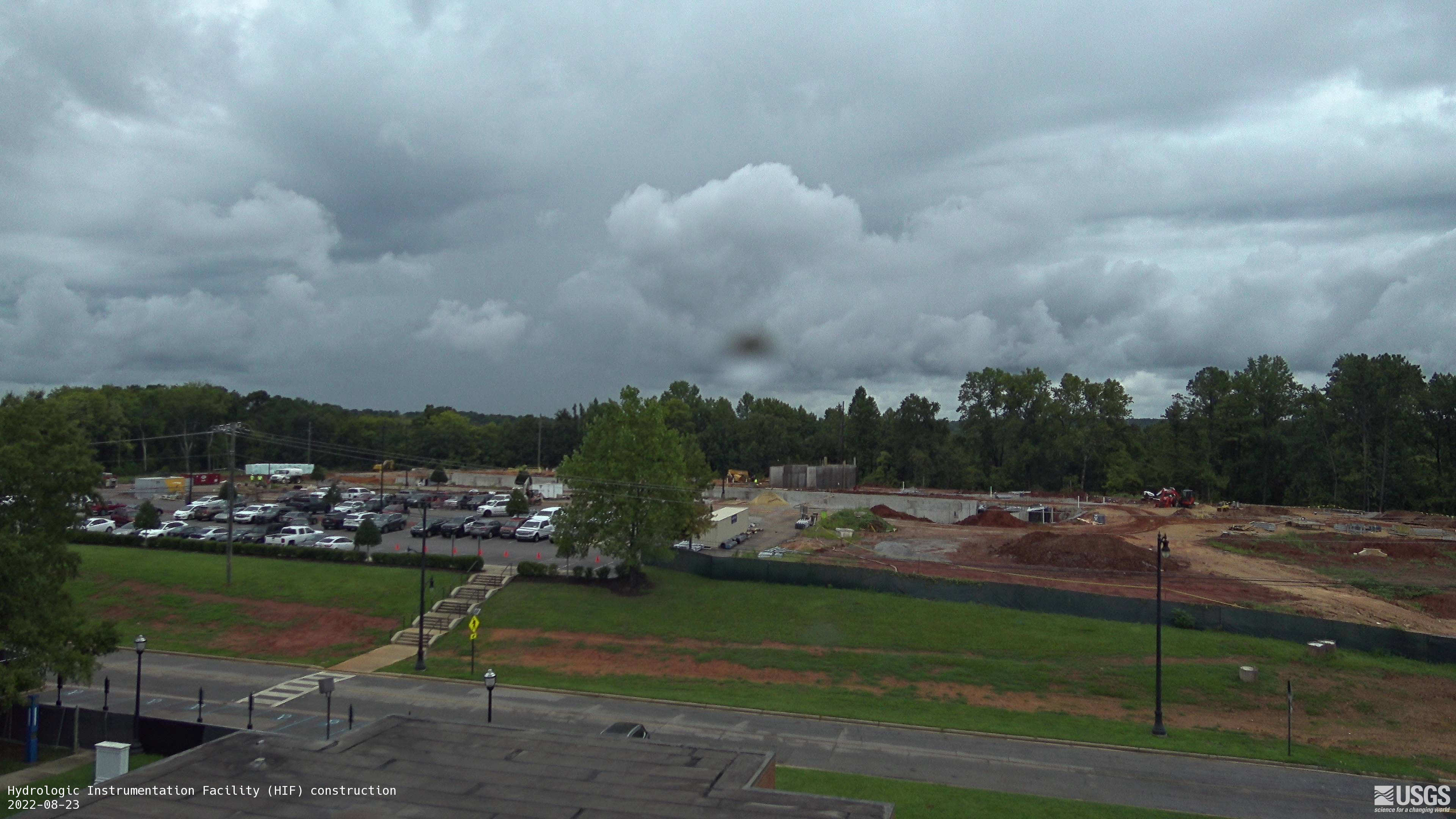 USGS HIVIS CAM Hydrologic Instrumentation Facility (HIF) construction