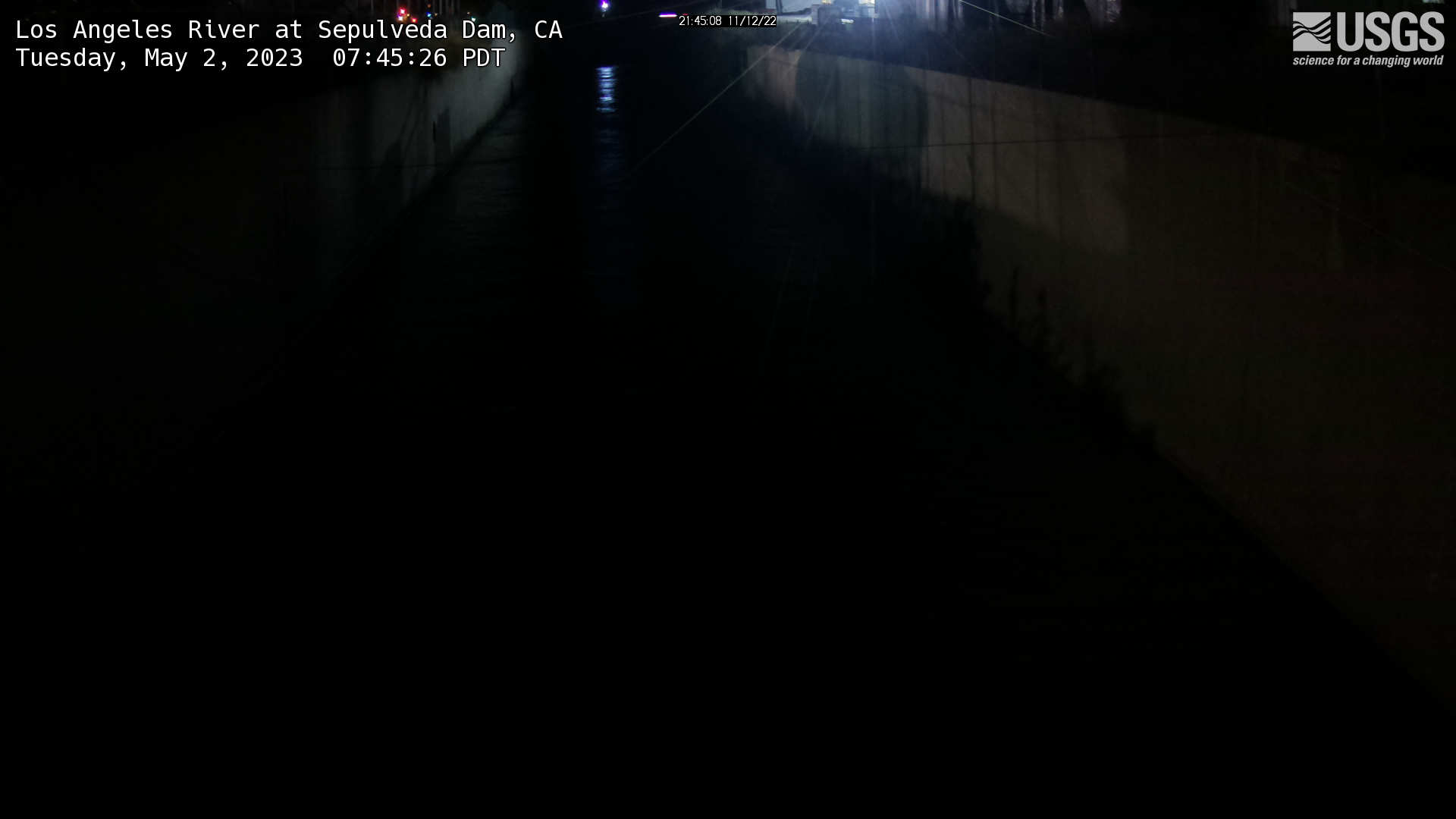 USGS HIVIS CAM Los Angeles River at Sepulveda Dam
