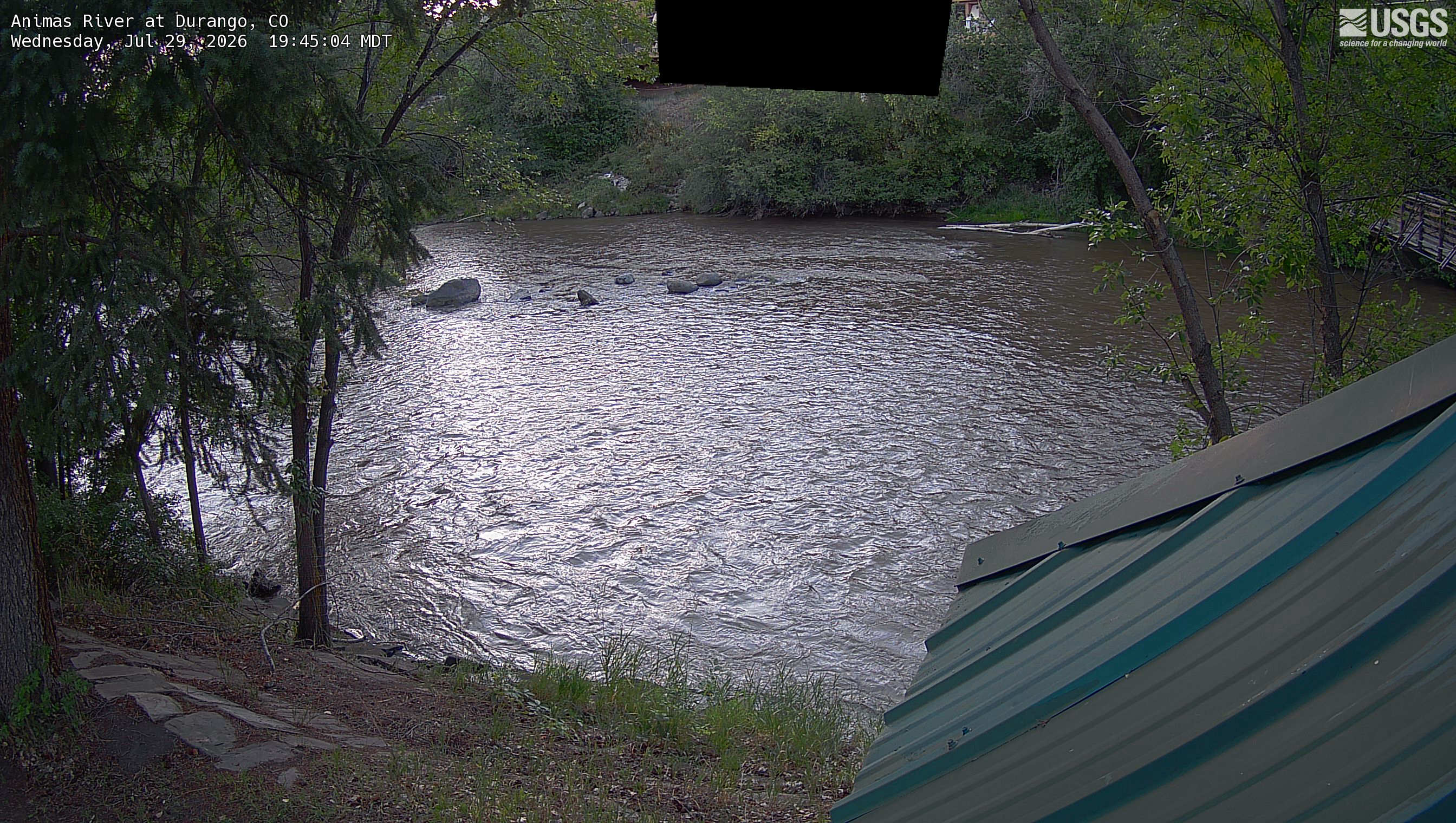 Most recent image at Animas River at Durango