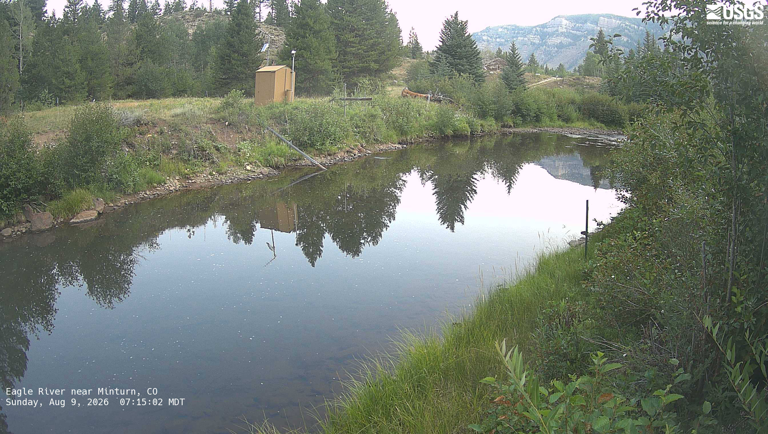 Most recent image at Eagle River near Minturn Most recent image at Eagle River near Minturn