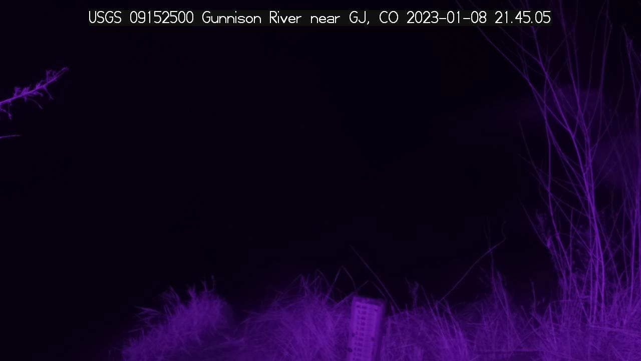 USGS HIVIS CAM Gunnison River near Grand Junction RISE