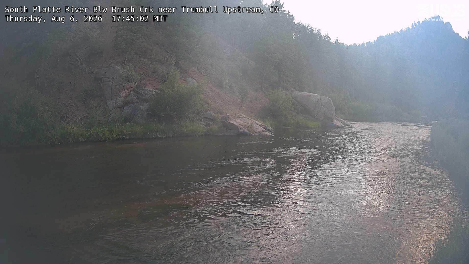 Most recent image at South Platte River Blw Brush Crk near Trumbull Upstream