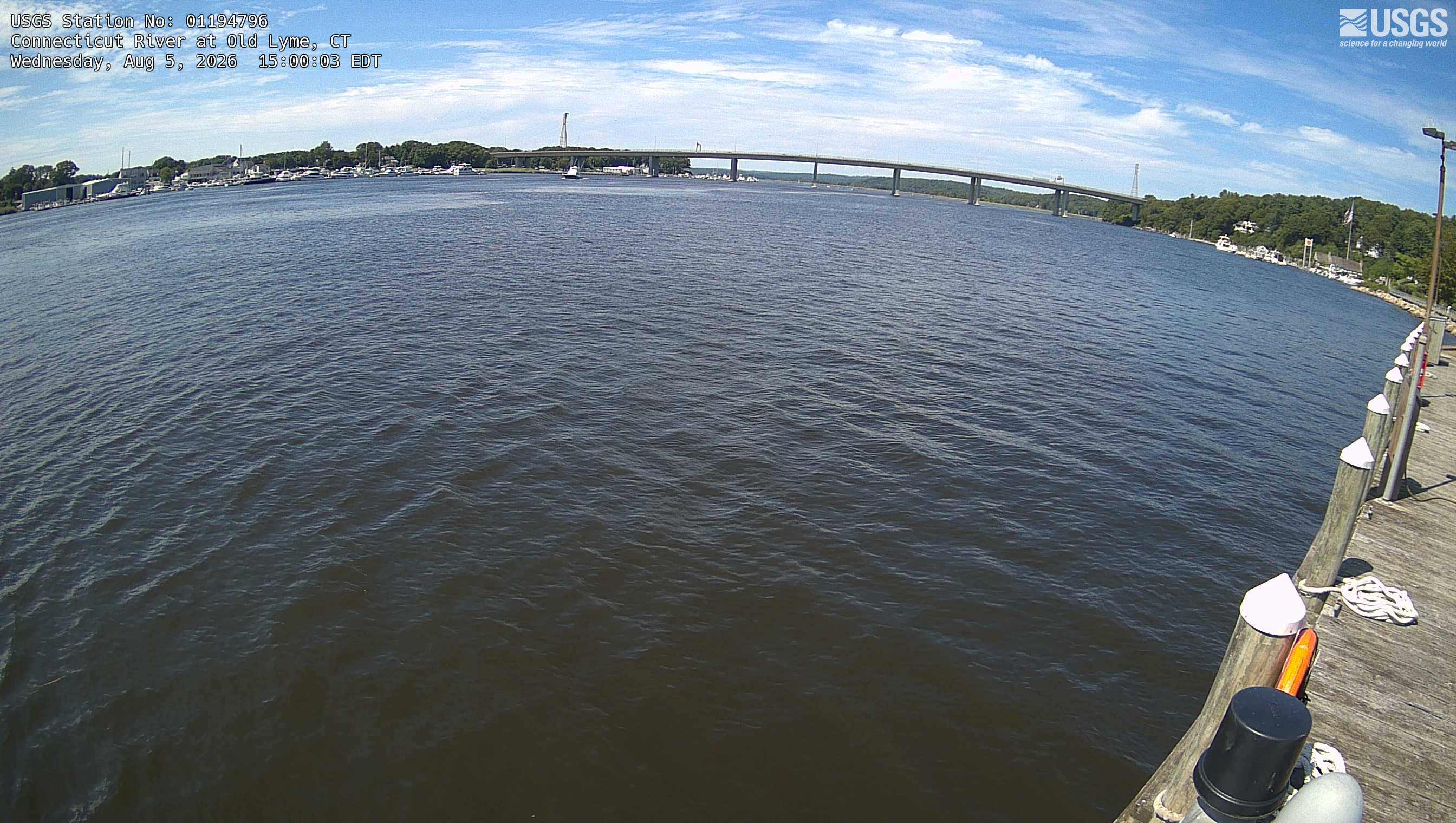 Most recent image at Connecticut River at Old Lyme