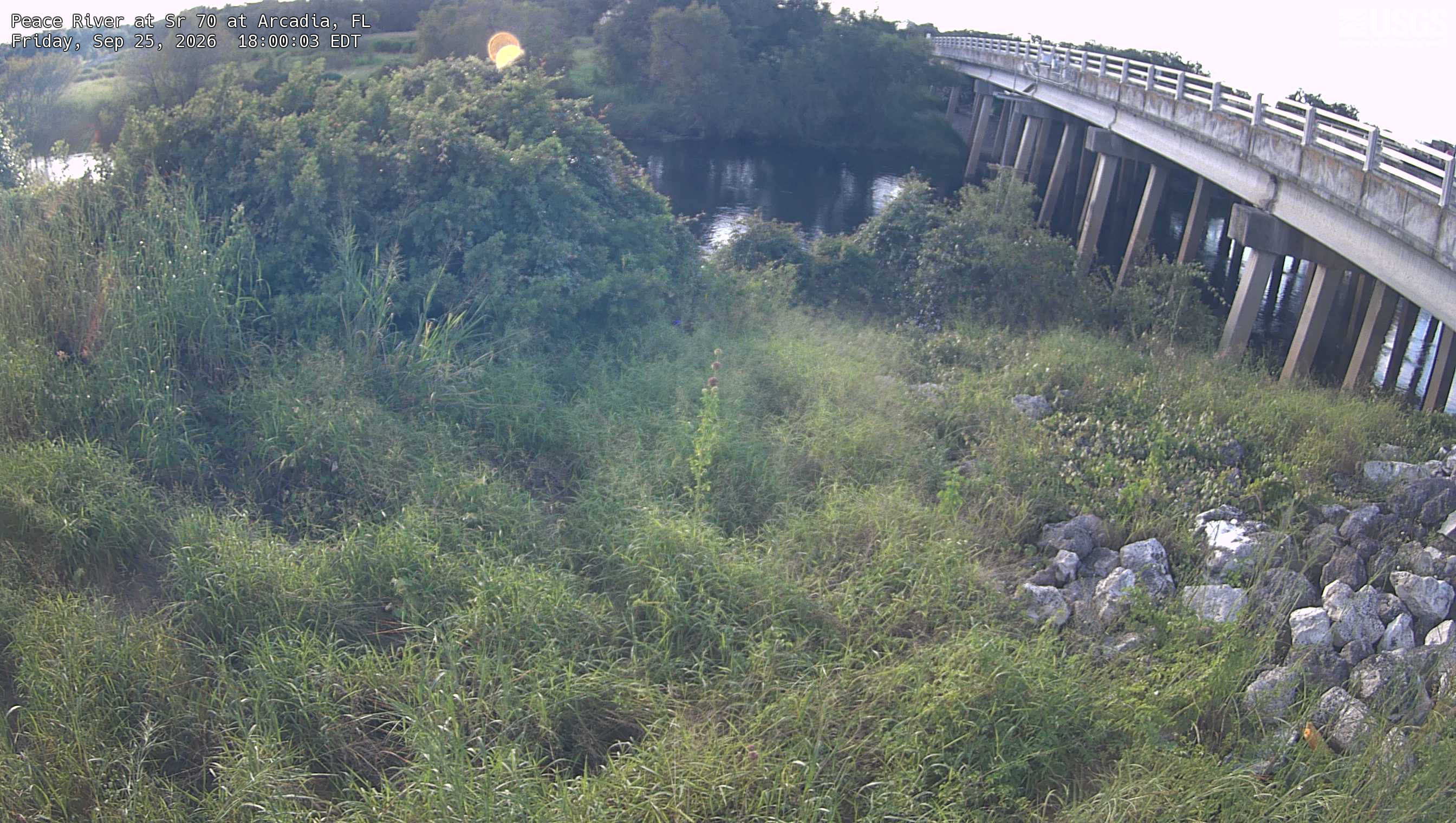 Most recent image at Peace River at Sr 70 at Arcadia