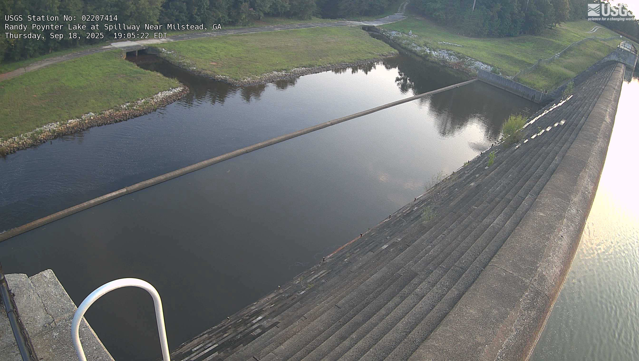 latest image of poynter lake spillway
