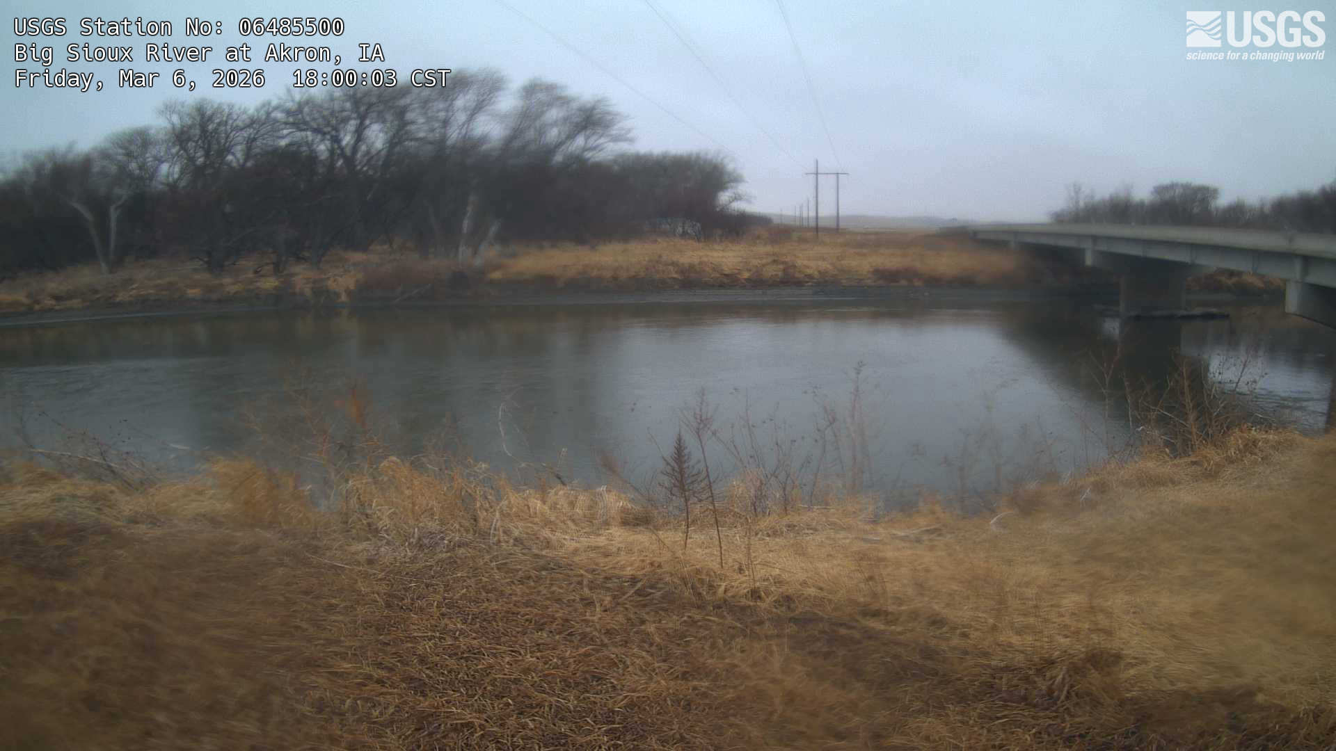 USGS HIVIS CAM Big Sioux River at Akron