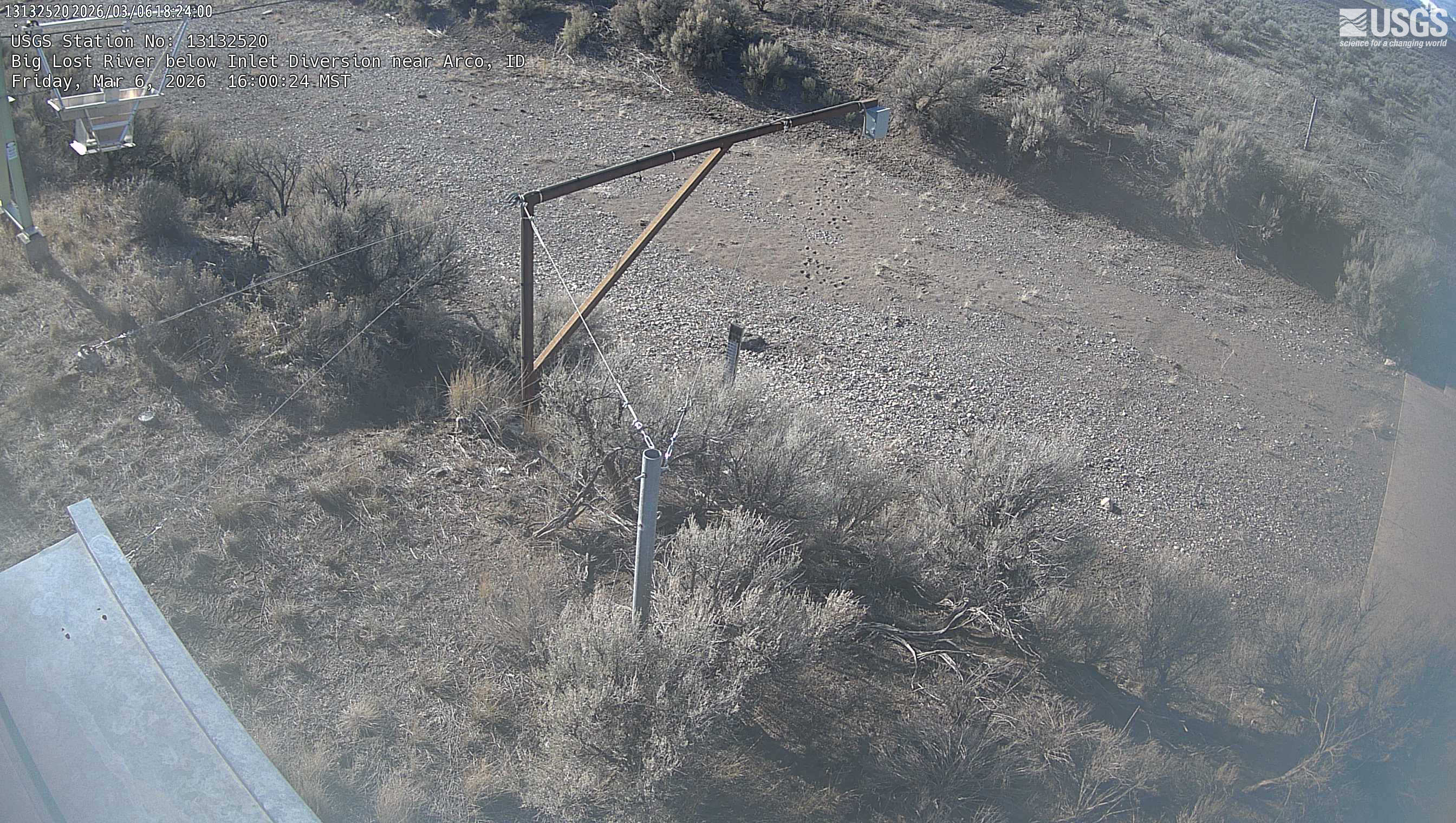 USGS HIVIS CAM Big Lost River below Inlet Diversion near Arco