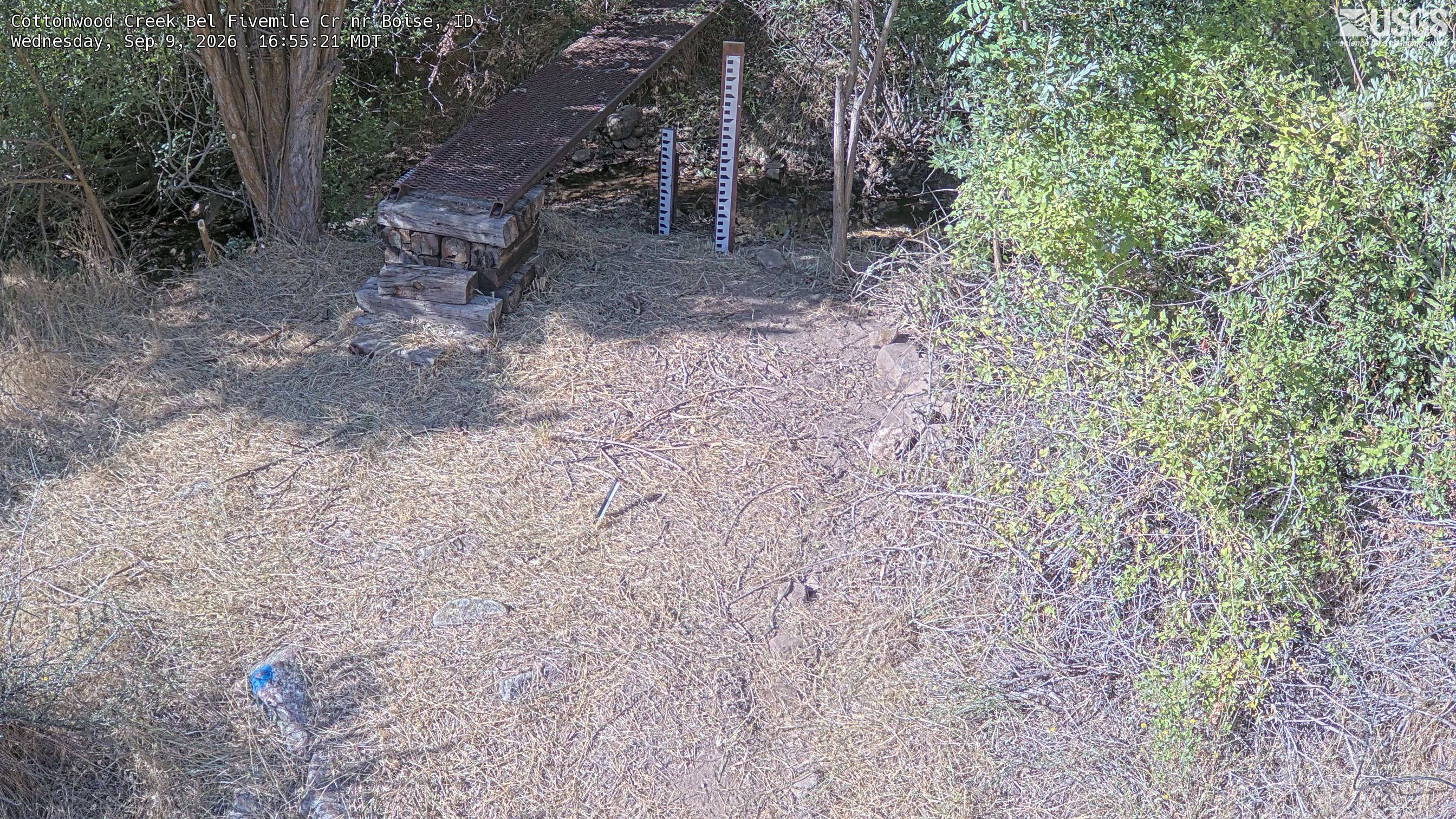 Most recent image at Cottonwood Creek Bel Fivemile Cr nr Boise