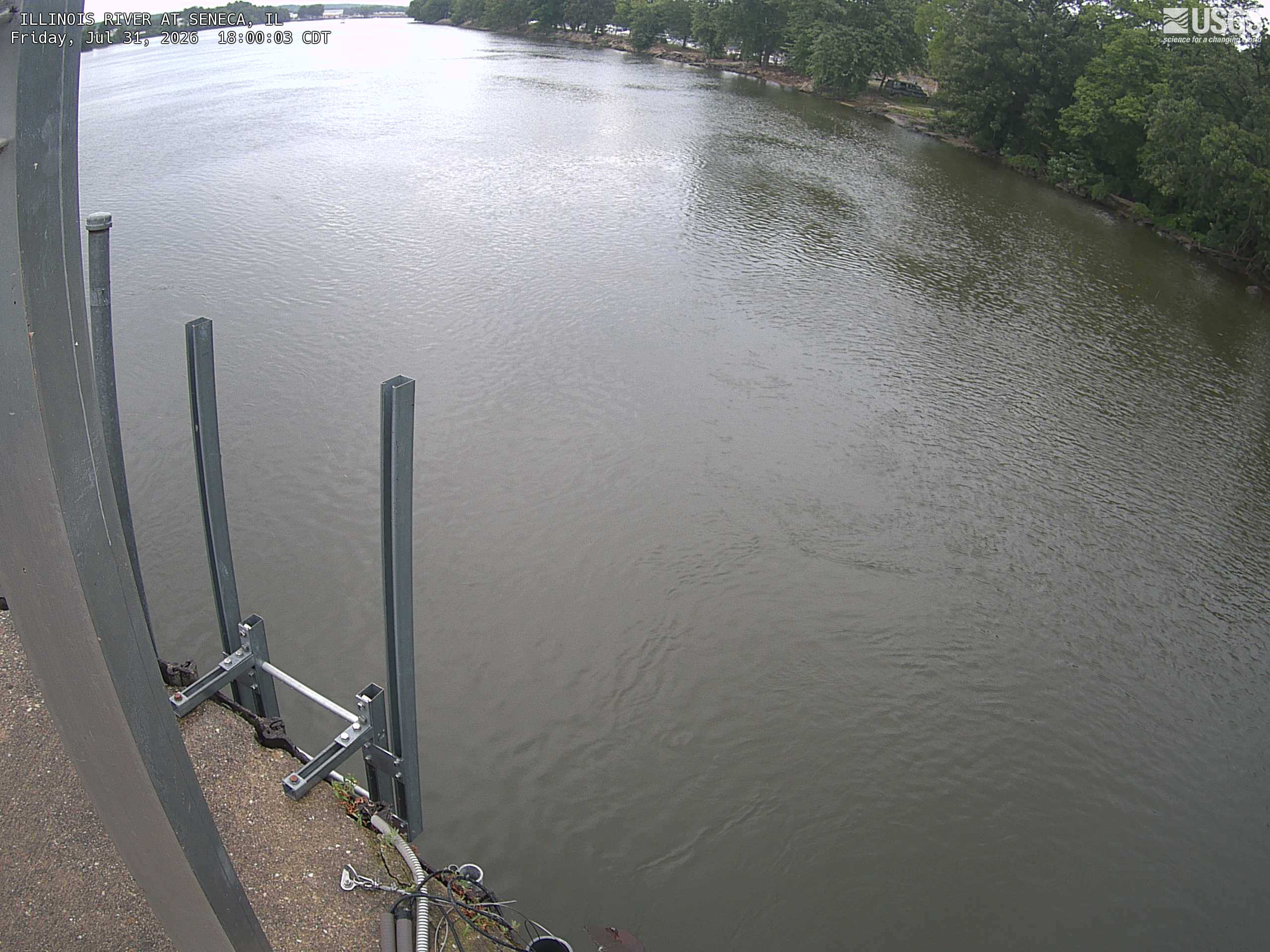Most recent image at ILLINOIS RIVER AT SENECA