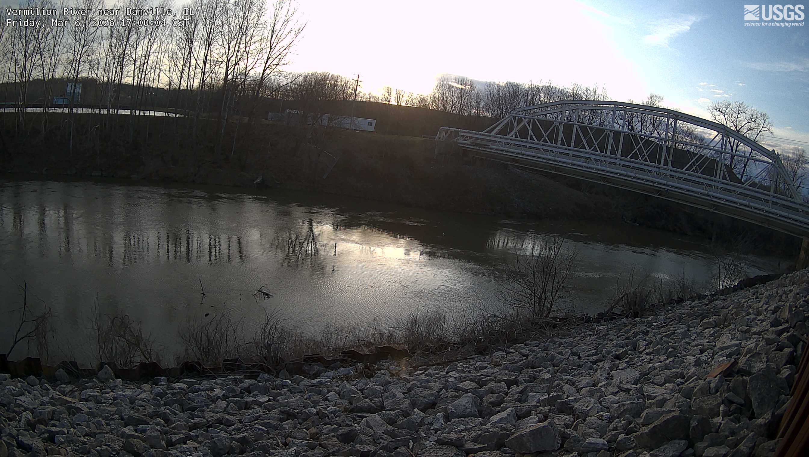 USGS HIVIS CAM Vermilion River near Danville