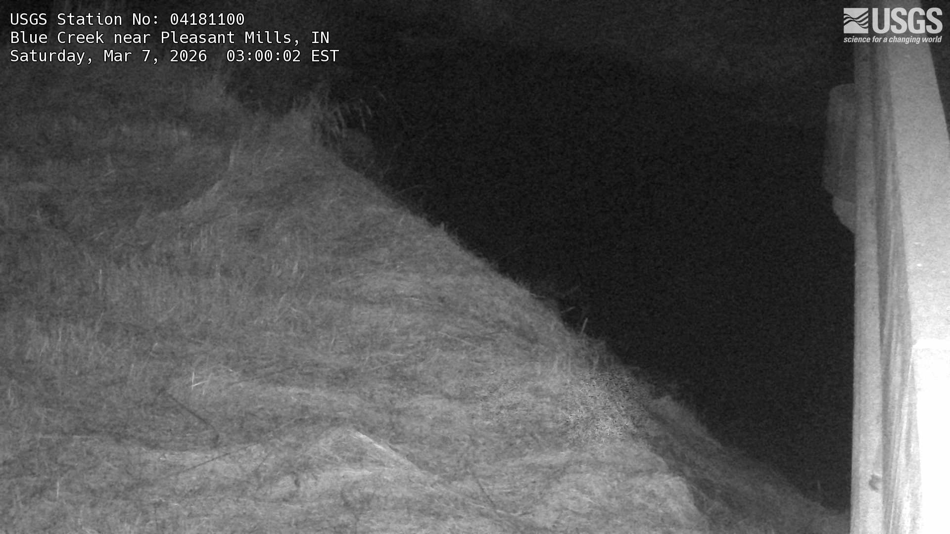 USGS HIVIS CAM Blue Creek near Pleasant Mills